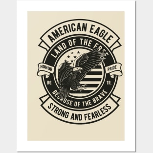 American Eagle Posters and Art